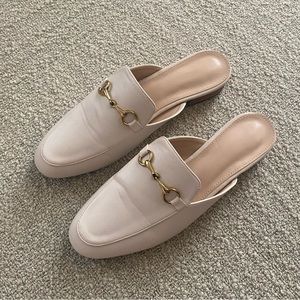 Cream Loafers